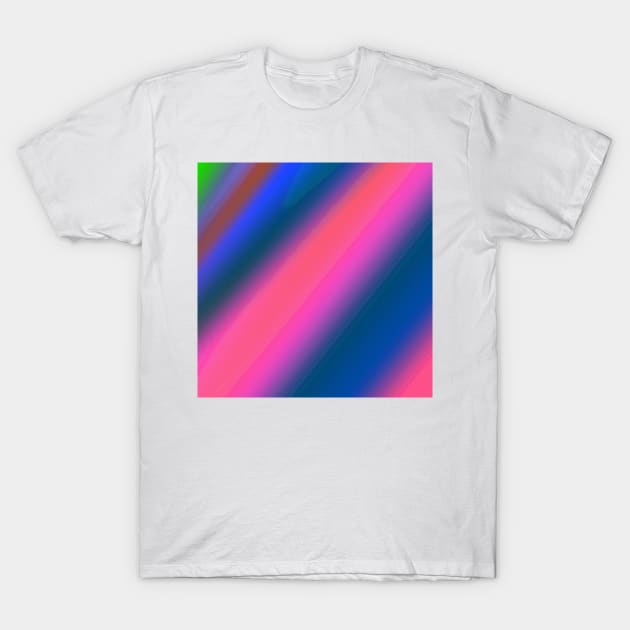 blue pink green abstract texture background art T-Shirt by Artistic_st